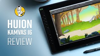 Huion Kamvas 16 2021 Review [upl. by Ahsinrev]