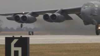 Boeing B52 Stratofortress Compilation [upl. by Yenetruoc]