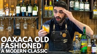 Oaxaca Old Fashioned  A Modern Classic Tequila amp Mezcal Cocktail [upl. by Gnohp]