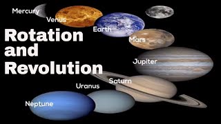 Rotation and Revolution of the 8 planets [upl. by Barnebas812]