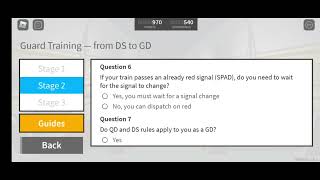 SCR Training  DSGD Theory Quiz [upl. by Forras]