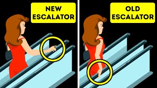 Why Escalator Handrails Move Faster Than Steps [upl. by Tyra]