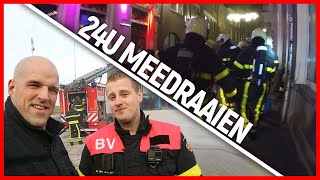 Op uitruk tijdens 24 uursdienst  Brandweervloggers Rick amp Richard  VLOG25 [upl. by Xylia]