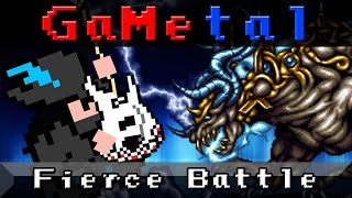 Fierce Battle Final Fantasy VI  GaMetal [upl. by Ytak132]