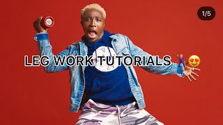 HOW TO LEGWORK  DANCEGOD TUTORIALS  THREE TYPES OF LEGWORK [upl. by Alrich]