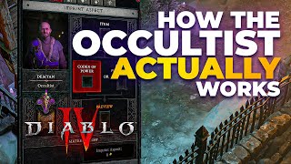 Diablo 4  EVERYTHING You Need To Know About The Occultist [upl. by Evilo]