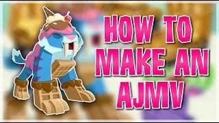 How To Make An AJMV Easy l Animal Jam [upl. by Ocinom948]