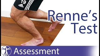 Rennes Test  Iliotibial Band Friction Syndrome ITBS [upl. by Elleynod928]