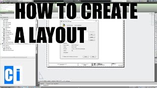 AutoCAD How to Create Layouts  New Layout Tutorial [upl. by Polito]