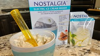 Nostalgia Electric Ice Cream Maker [upl. by Latimer296]