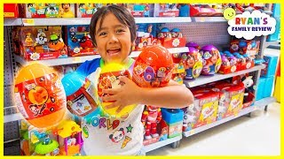 Surprise Ryan with New Ryans World Toys at Walmart [upl. by Ahsiatal]