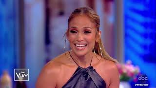 Jennifer Lopez on Her Journey to Happiness at 50  The View [upl. by Yehs]