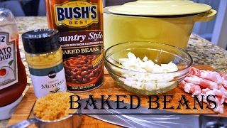 BAKED BEANS RECIPE TURN CANNED INTO WOW  COOKING ESCAPADES [upl. by Kila]