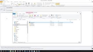 Envoyer un dossier via Outlook [upl. by Merth]
