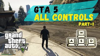 GTA 5 CONTROLS PC Part 1  How to play GTA 5  Basic Controls GTA 5 Gameplay 16 [upl. by Seavey550]