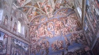 THE SISTINE CHAPELWith Surprising Michelangelo Facts [upl. by Lairea]