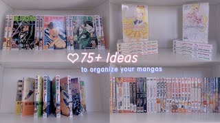 75 Ideas to Organize Your Manga Shelf [upl. by Rusel]