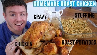 How to make a roast dinner 2  Roast Chicken [upl. by Amaryl652]