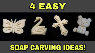 soap carving easy ideas [upl. by Learsiy]