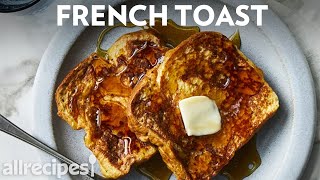 How to Make Simple French Toast  Allrecipes [upl. by Kcitrap]