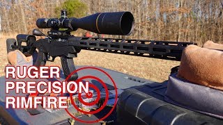 RUGER PRECISION RIMFIRE REVIEW [upl. by Tcideneb]