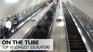 Longest Escalators On The Underground [upl. by Salangia]