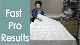 Creating A Custom Duvet Cover Sewing Tips With Renee Romeo [upl. by Yednarb731]