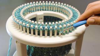 Rotating Double Knit Loom [upl. by Ahsert]