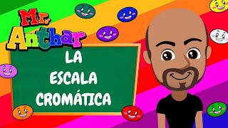 Escala cromática  Mister Anthar  Clases de música [upl. by Mirna73]