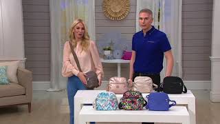 Kipling Triple Compartment Crossbody Bag  Cara on QVC [upl. by Godspeed]